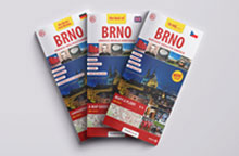 Brün (Brno) - Taschenreiseführer mit Landkarten